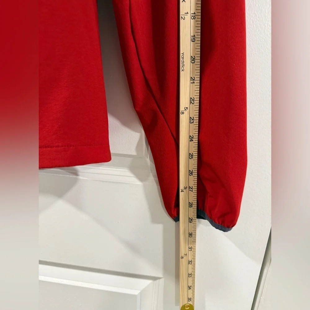 The North Face Flight Series APEX Soft Shell 1/4 Zip Pullover Red XL
